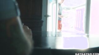 Loving and caring stepdad Drew got turned on on stepson