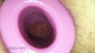 look in my gaping asshole while i orgasm