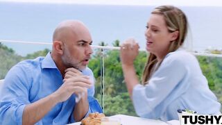 TUSHY Great pair Avery & Stefany swap BFs for anal fun