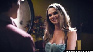 Concerned step-brother fucking his slutty stepsister