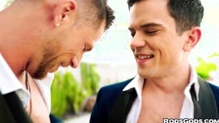 Both handsome man Dakota Payne and Roman Todd fucking