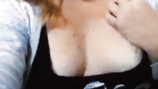 Beauty blonde inside white lace underwear showing off and having fun with african 20X3 sex toy, Mirelladelicia erotic little bitch