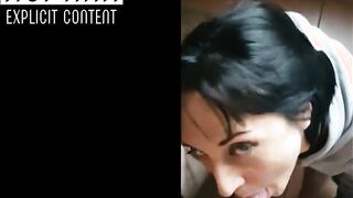 Real Italian amateur deep throat assfucked