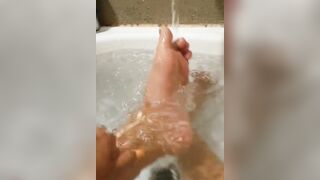 WE SHOWERED? DO YOU SUCK MY TOES?