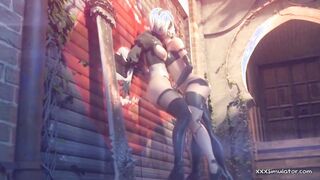 ► Nier Automata B2 Cartoon Anime Game Sex