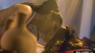 Trans goddess Eva Maxim fucks ebony girl