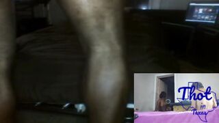 Huge African Butt Rides Behind
