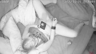 Caught sexting and masterbating