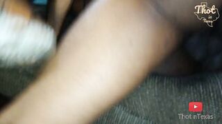 Skinny African Gets big black cock
