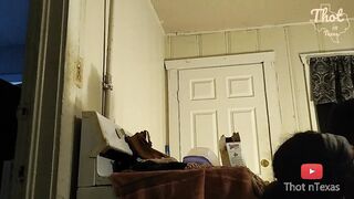 Skinny African Gets big black cock