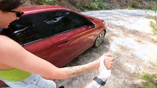 Fucking a Stranger into the woods for a Sip of Water!