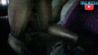 Thin Black Snatch Pounded