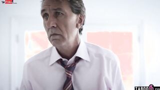 Step-Daughter Elena Koshka banged! hard by her hung stepdad
