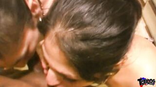 Double team blowjobs by 18yo Native American Punjab 18 year old sharing