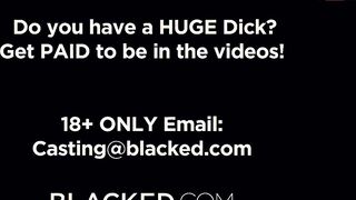 BLACKEDRAW Tight slender Dark Haired fucks long bbcs for her