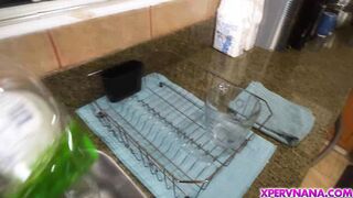When your stepnana makes cleaning fun