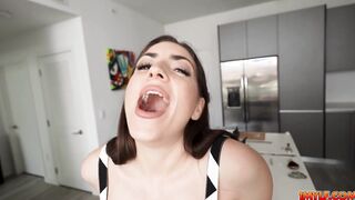 Valentina sucks Ikes cock like a PRO!