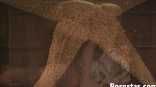 Blonde Carmen Luvano Sits On The Dude's Face
