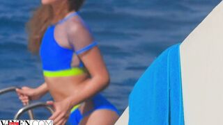 VIXEN BFFs Lika & Mary have Passionate 3-Way on Yacht