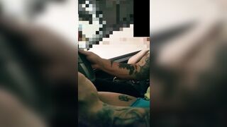 hichhiker grope my bulge