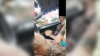 hichhiker grope my bulge