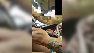 hichhiker grope my bulge