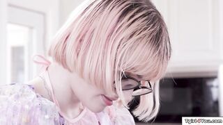 TS Claire Tenebrarum barebacks a tgirl