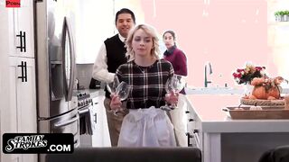 Stepdad Teaches His Step Daughter And Son How To Be Thankful