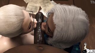 Hot MILK gets fuck into every hole