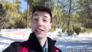 Wild Hot Foreplay and Anal Fuck in the Wild