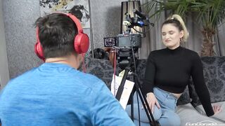 Melina May - BEHIND THE SCENES - INTERVIEW UND ALLE CASTING VIDEOS AUF FUNDORADO