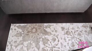 Freaky 19 Year Old Fucks Stepdad While Milf is Away