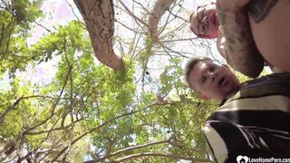 Vulgar Lovers Has Spontaneous Sex Inside The Woods