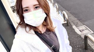 [Bareback innocent's best gal and first point of view & creampie] Gal