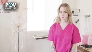 Real pov Adventure: Adorable Nurse Does the Unthinkable For Her