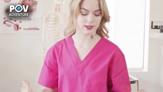 Real pov Adventure: Adorable Nurse Does the Unthinkable For Her