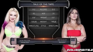 Lesbo Sex Fighting With Red August vs Leya Falcon Vagina