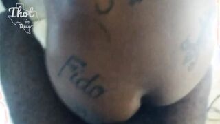 Turned On African Mom