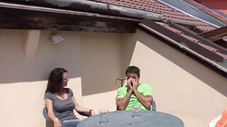 Die Fickwette mit der alten notgeilen Omi