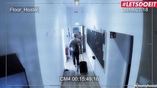 Lusty Hostel - Stella Flex Slim Russian Gamer women Seduces Horny Geeks in Hotel