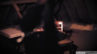 Stepbro fuck his teen stepsister roughly
