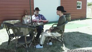 Dylan Hayes Offers Mouth and Ass to Stepdad