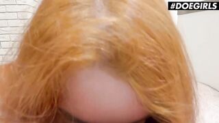 DoeGirls - Kate Utopia Huge Boobies Belarusian babe Rough Blowjob