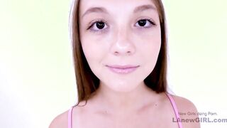 Good Adorable chick gets it rough by bouncing and rides