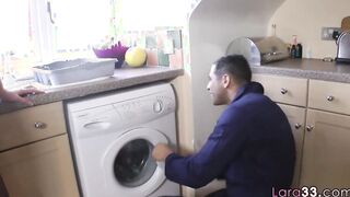 Stockinged British Old Gets Doggystyled