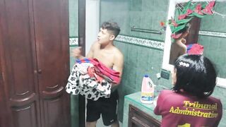 one parte I plowed my cousin inside the WC like a bitch