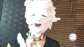 Sandi Shaving Cream Lipstick Smoking