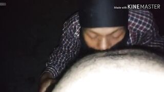 Swallowing cum