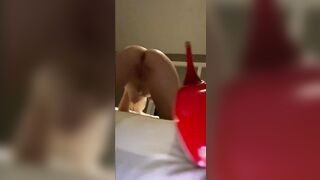 Shy Bombshell ex-wife wants men to view her take cum