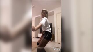 Tiktok (43) - Braless amateur flashing huge breasts seethrough
